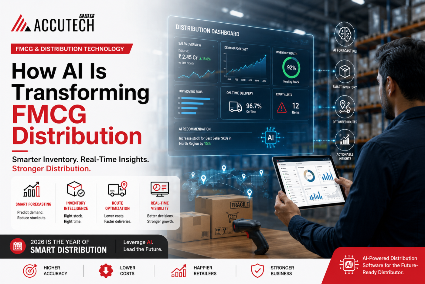 How is AI Transforming FMCG Management Software?