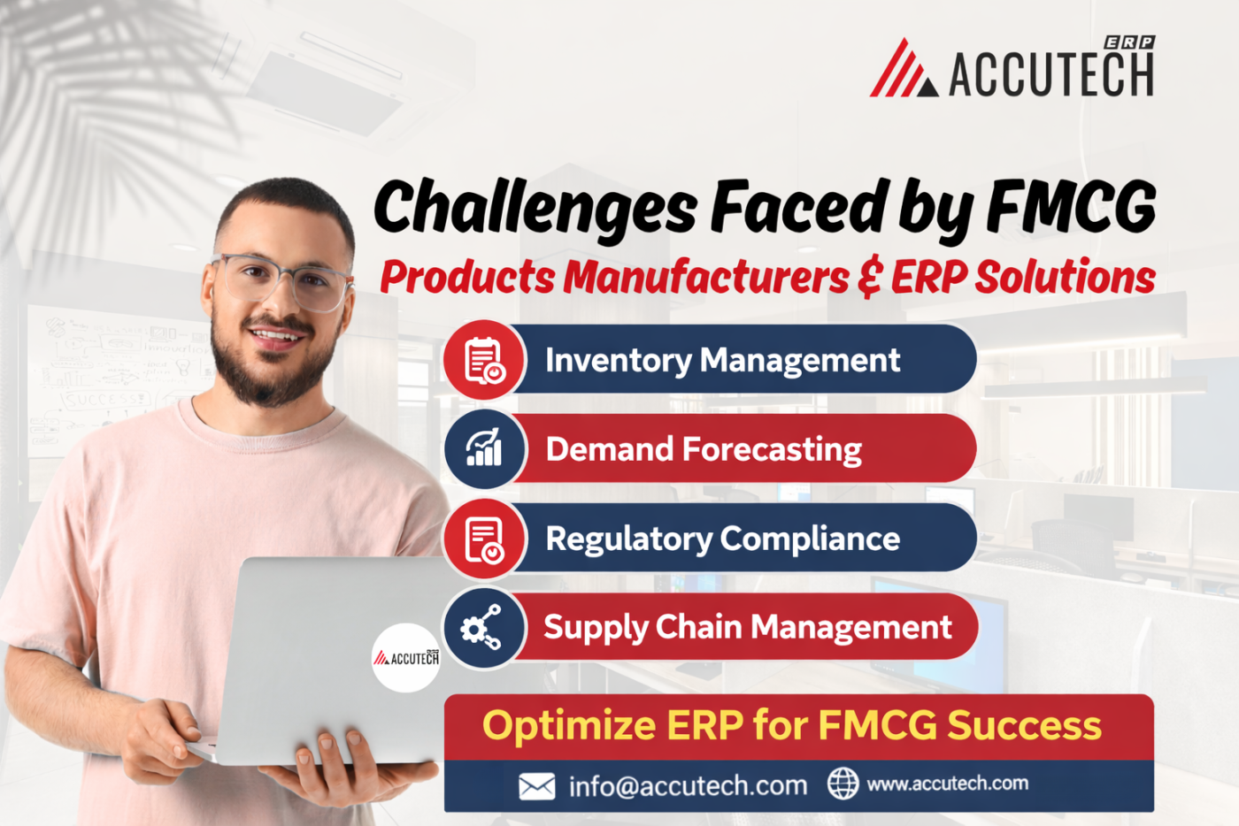 Challenges Faced by FMCG Manufacturers & ERP Solutions