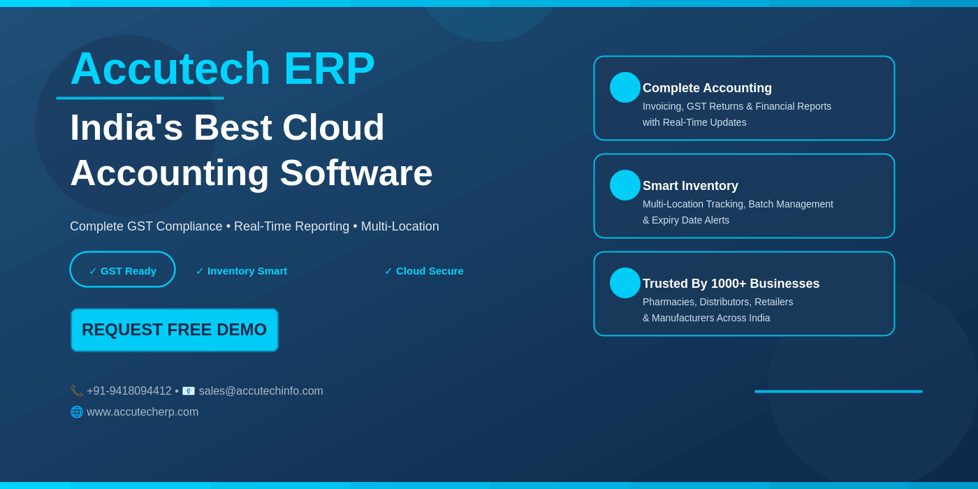 Best Accounting Software in India 2026 | Accutech ERP