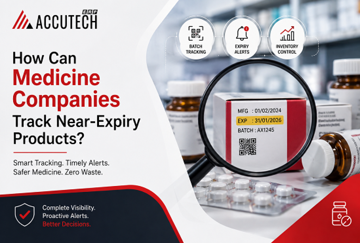 How Can Medicine Companies Track Near-Expiry Products?
