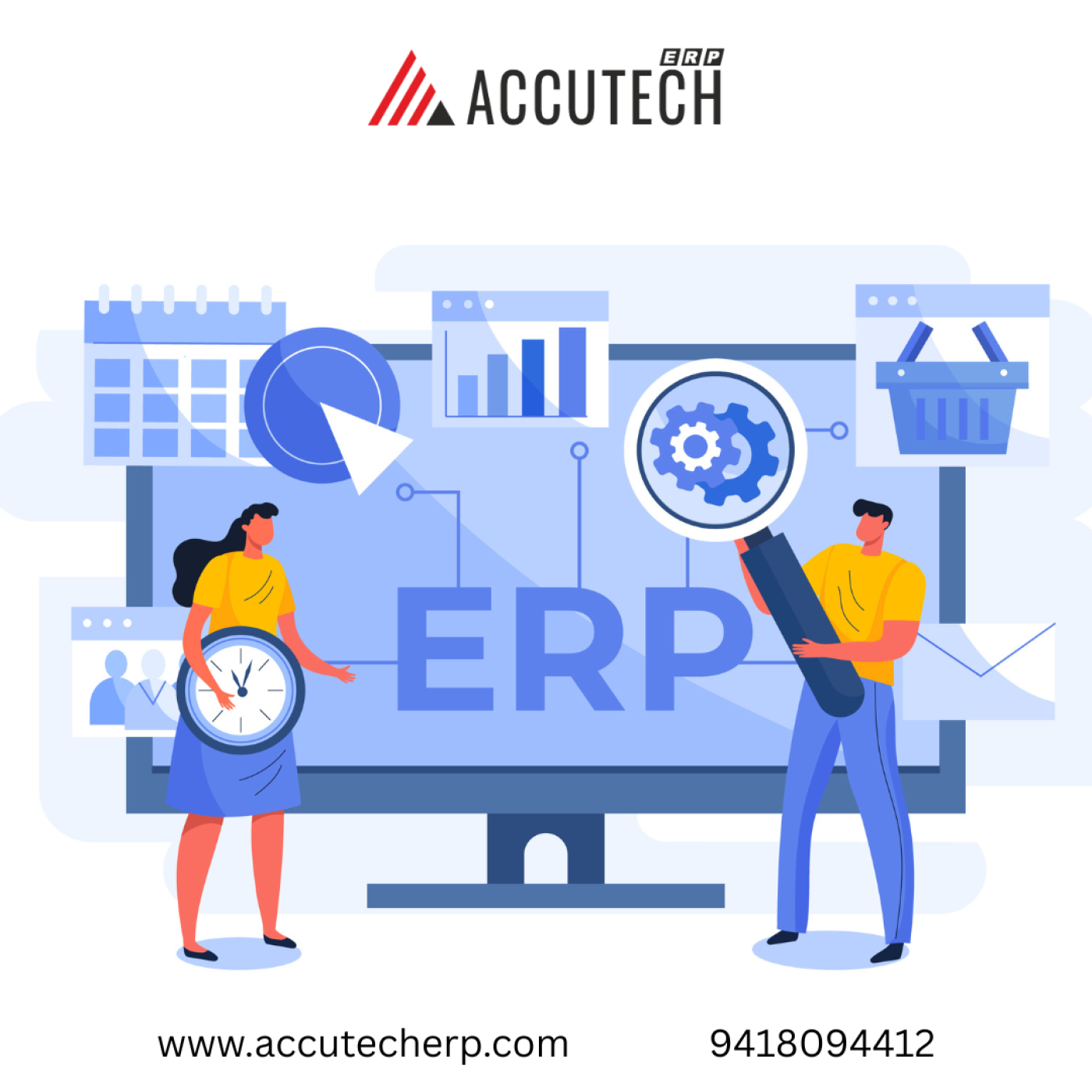 Optimize Your Business Operations with Accutech ERP: Smarter Management, Seamless Inventory, and Custom ERP Solutions