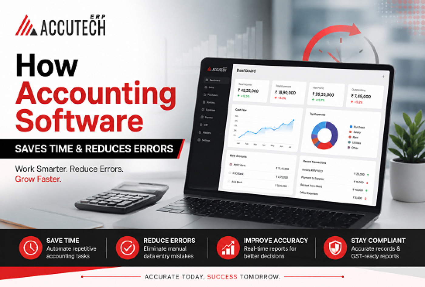How Accounting Software Saves Time and Reduces Errors