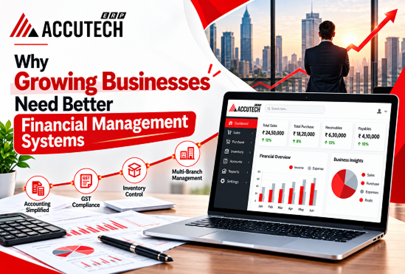Unlock Smarter Financial Management Software | Accutech ERP